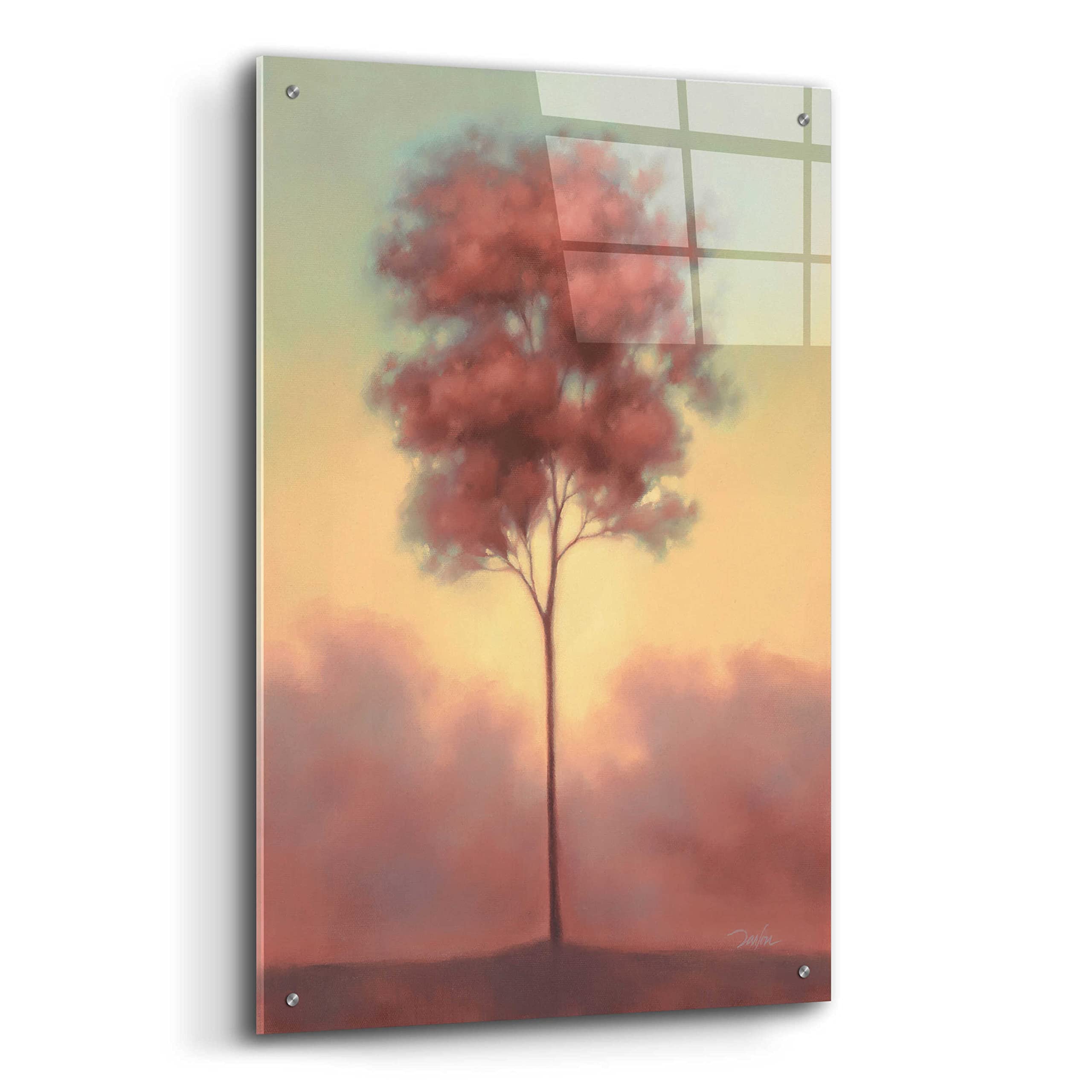 Epic Art 'Solitude II' by Darlou Gams - Premium Acrylic Glass Wall Art Painting 24x36 Inches - Modern Home Decor for Living Room, Bedroom & Office