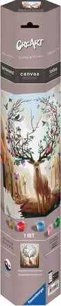 CreArt Magnificent Encounter Canvas - Premium Hand-Painted Wall Art for Home & Office Decor | Perfect for Living Room, Bedroom & Gift Giving