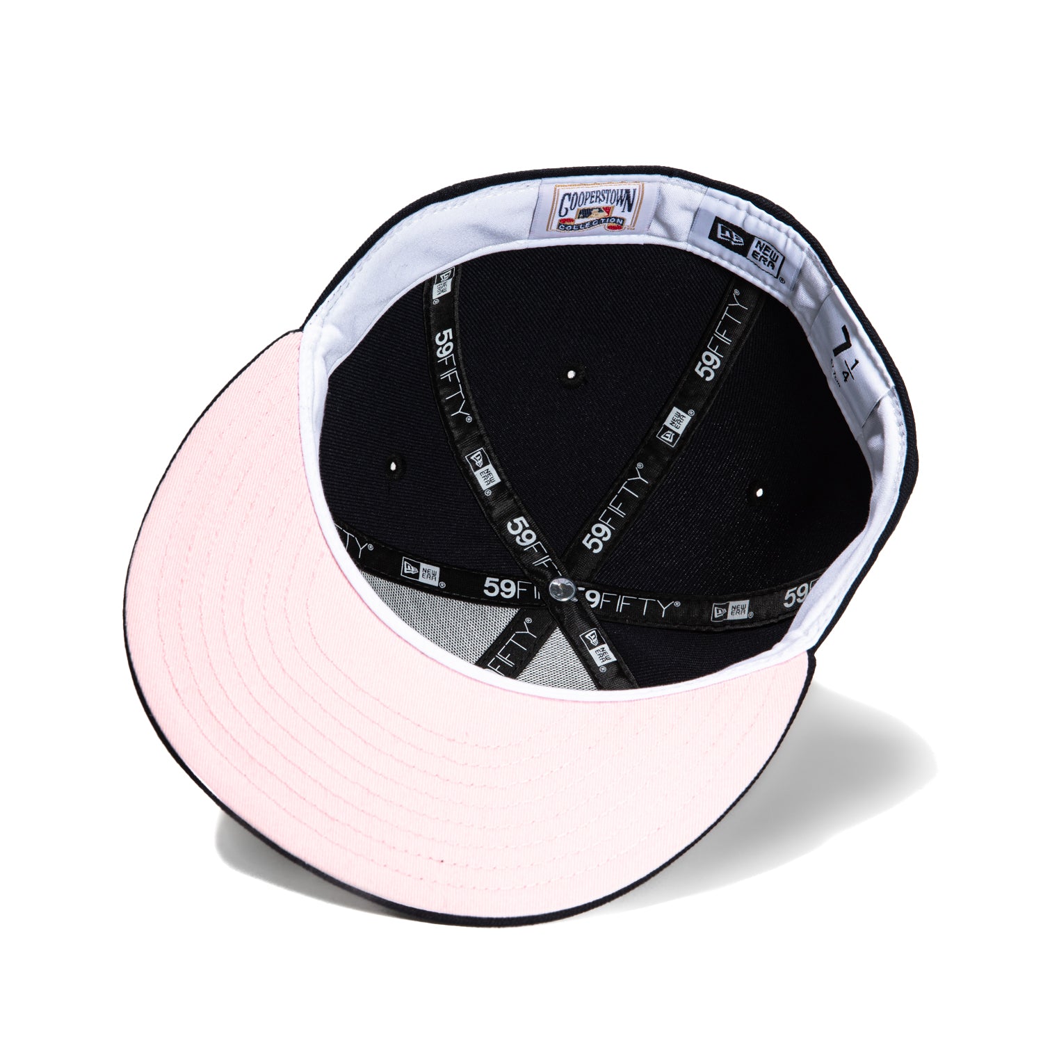 New Era 59Fifty New York Yankees 1996 World Series Patch Pink UV Hat - Navy Blue Baseball Cap for Men & Women - Perfect for Yankees Fans, Sports Events & Casual Wear
