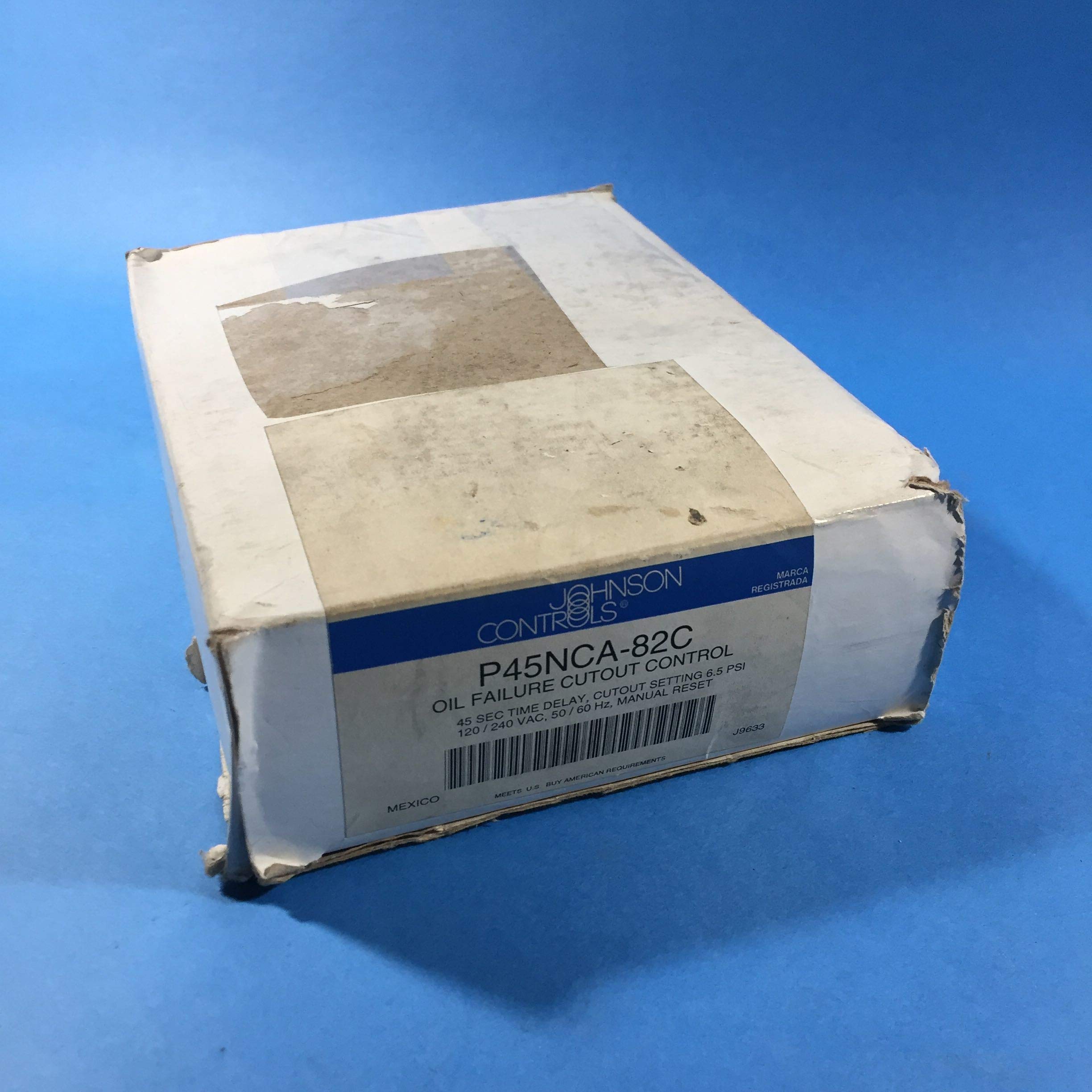 Johnson Controls P45NCA-82C Lube Oil Pressure Control Valve - 6.5 psi, 120/240V AC - HVAC System & Industrial Machinery Maintenance