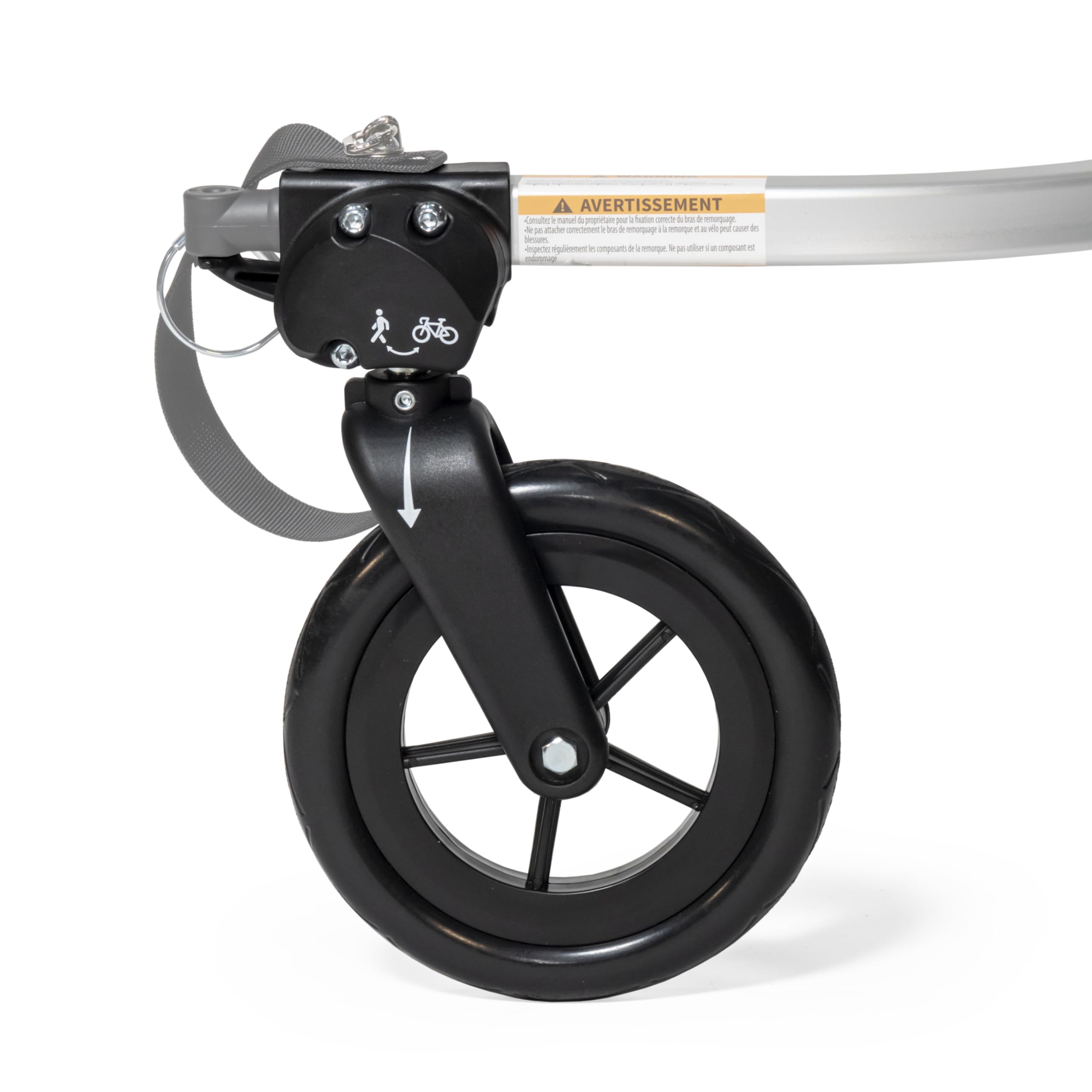Burley Bike Trailer & Stroller Conversion Kit - Premium Child Carrier for Cycling & Walking - Perfect for Family Outdoors Adventures, Jogging & Grocery Trips
