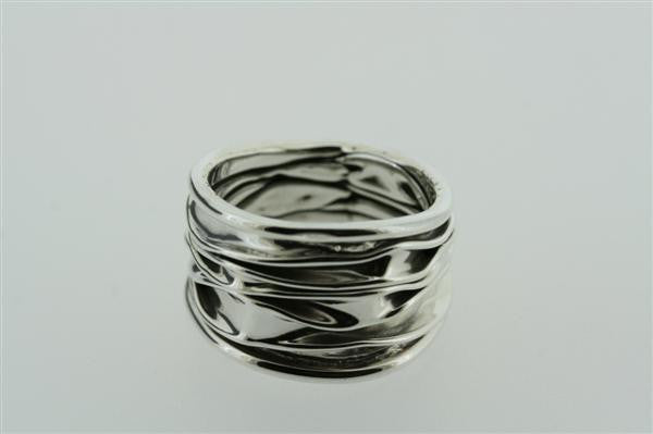Clean Creased Ring - Sterling Silver Jewelry for Women, Elegant & Minimalist Design - Perfect for Everyday Wear, Parties & Gifts