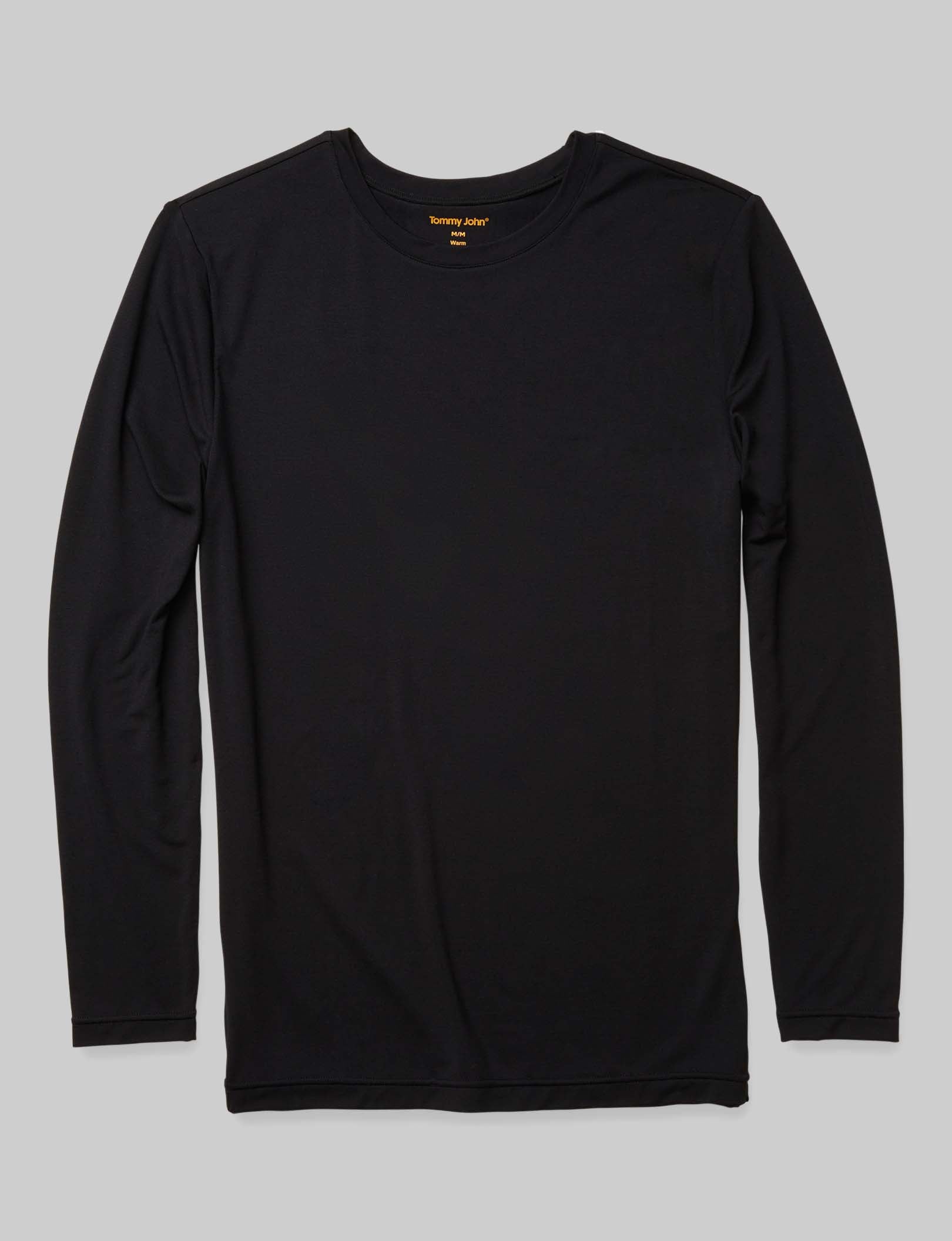 SleekHeat™ Thermal Long John Crew Neck Top for Men & Women - Warm Winter Base Layer for Cold Weather, Outdoor Activities & Layering