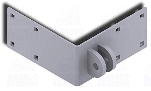 Wood Dock Outside Corner Female Connector - Heavy Duty Marine Grade for Boat Docks & Decking - Perfect for Waterfront Construction and Dock Repair
