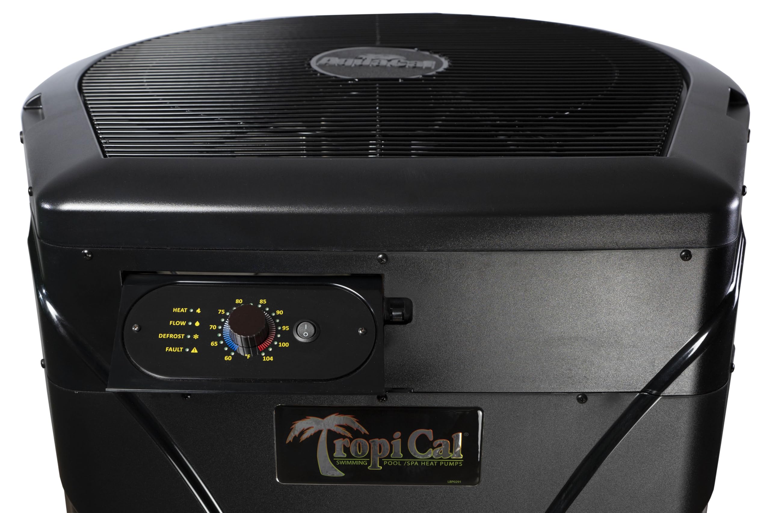 Aqua Cal Tropical T135R 123,000 BTU Heat-Cool Pool Heat Pump | Energy Efficient Swimming Pool Heater & Cooler | Perfect for Year-Round Pool Comfort in Backyards & Resorts