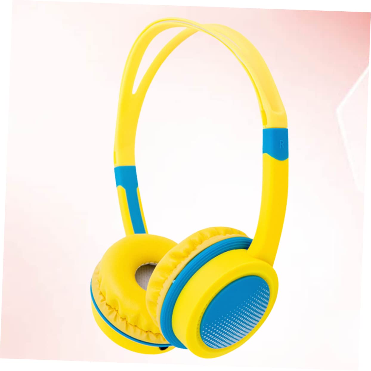 KONTONTY Kids Headphones with 85dB Volume Limiter - Safe Ergonomic Over-Ear Headset with Heavy Bass & Wire Control - Perfect for Online Learning, Travel & Home Use