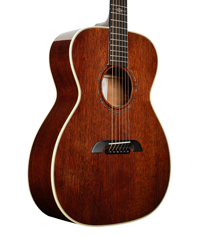 Alvarez Yairi Masterworks Folk/OM Acoustic Guitar - Solid Honduran Mahogany Top & Back | Perfect for Fingerstyle, Folk Music & Live Performances