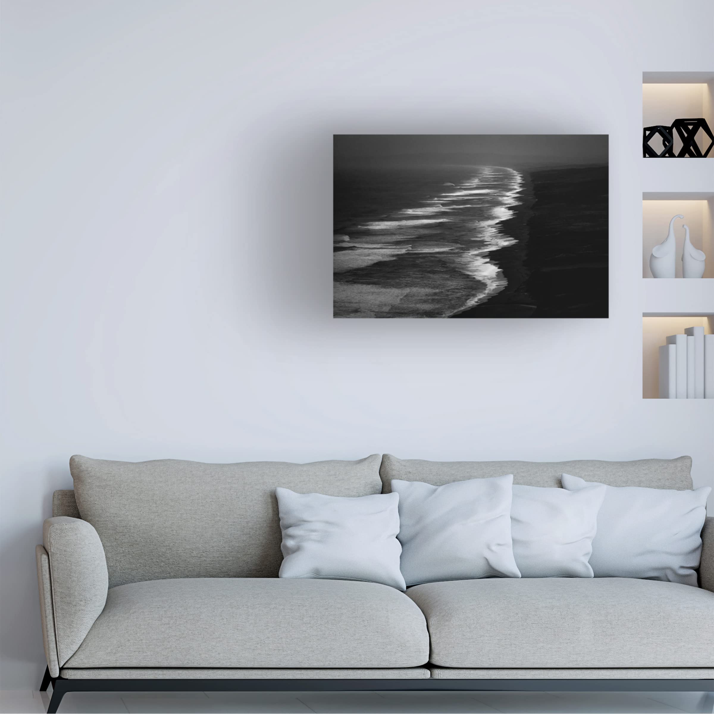 Trademark Fine Art 'I've Heard The Mermaids Singing' Canvas Wall Art by Rob Darby - Stunning Ocean Themed Painting for Living Room, Bedroom & Office Decor