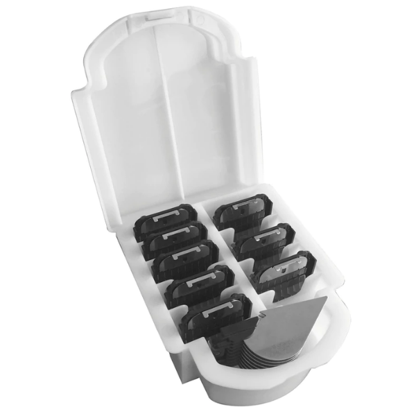 Artero Clipper Combs 9 Piece Set (A357) - Professional Hair Cutting Kit for Barbers & Stylists - Perfect for Salon, Home Haircuts & Grooming