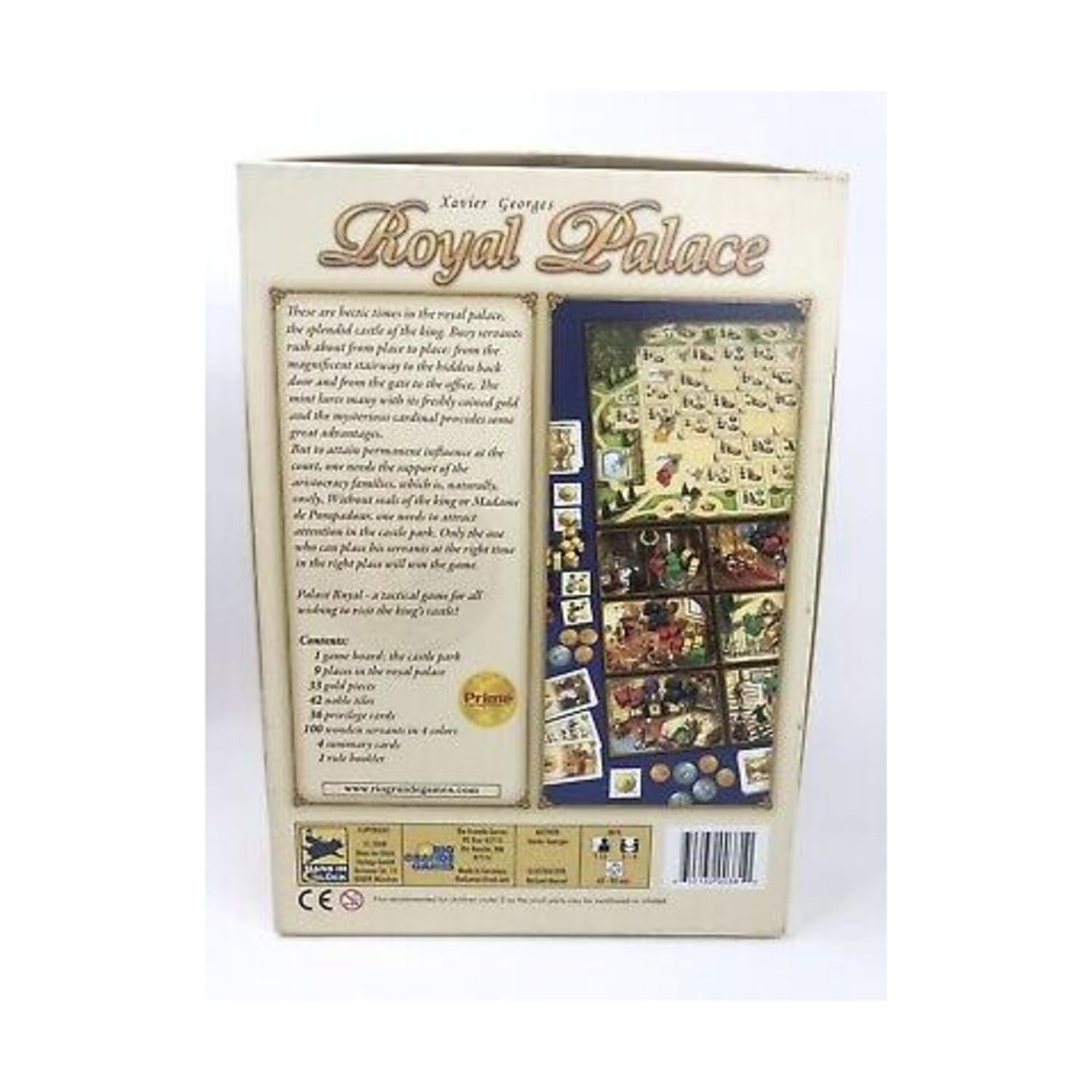 Rio Grande Games Royal Palace Board Game - Strategy Game for Adults & Families - Perfect for Game Nights & Family Gatherings