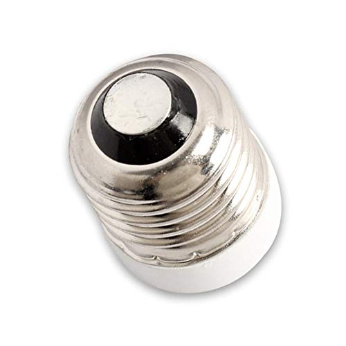 E27 to E17 Lamp Holder Adapter Converter - LED & Halogen Socket for Ceiling Fans, Table Lamps & Pendant Lights