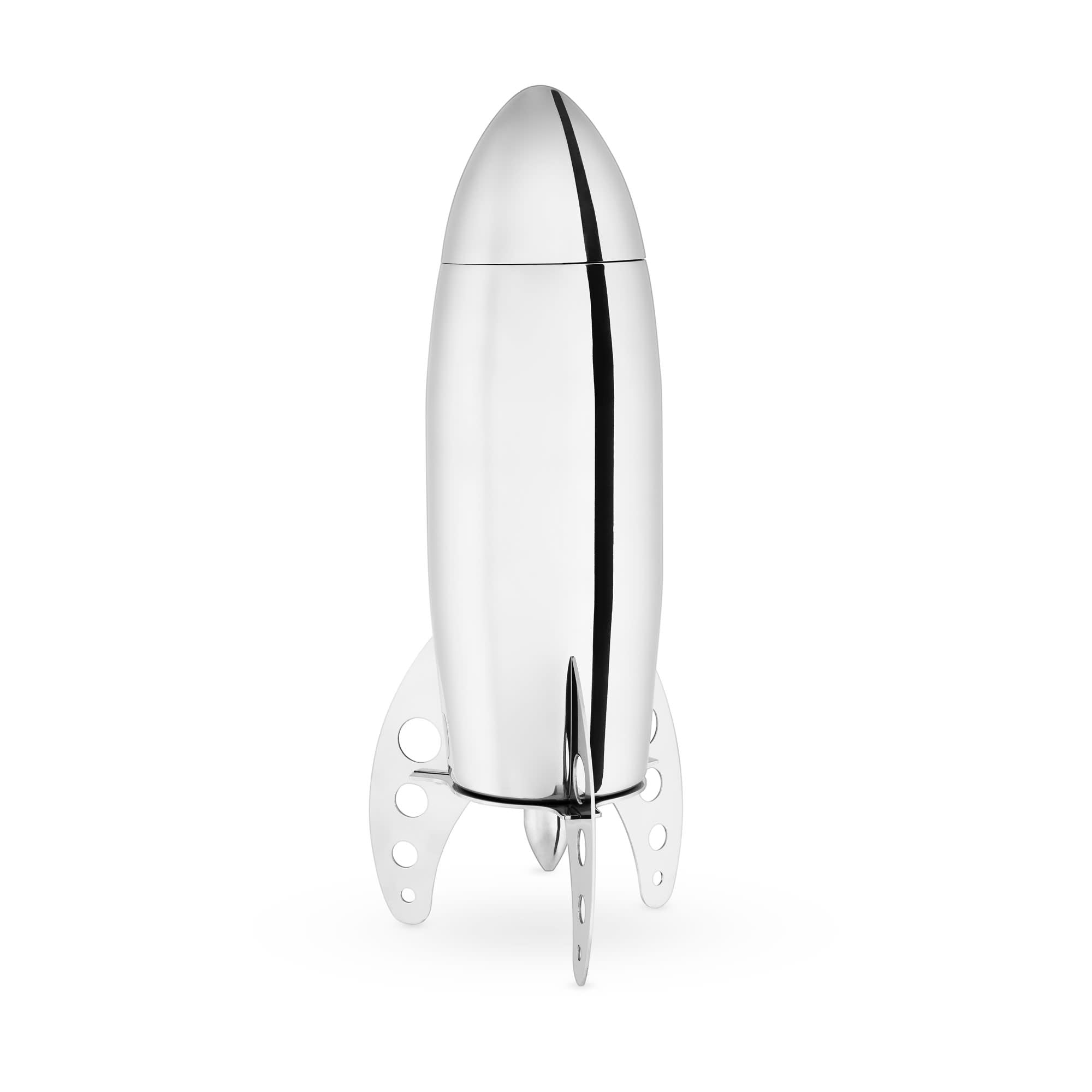 Premium Stainless Steel Rocket Cocktail Shaker - Bartender Mixing Tool for Margaritas, Martinis & Cocktails - Perfect for Home Bars, Parties & Professional Use