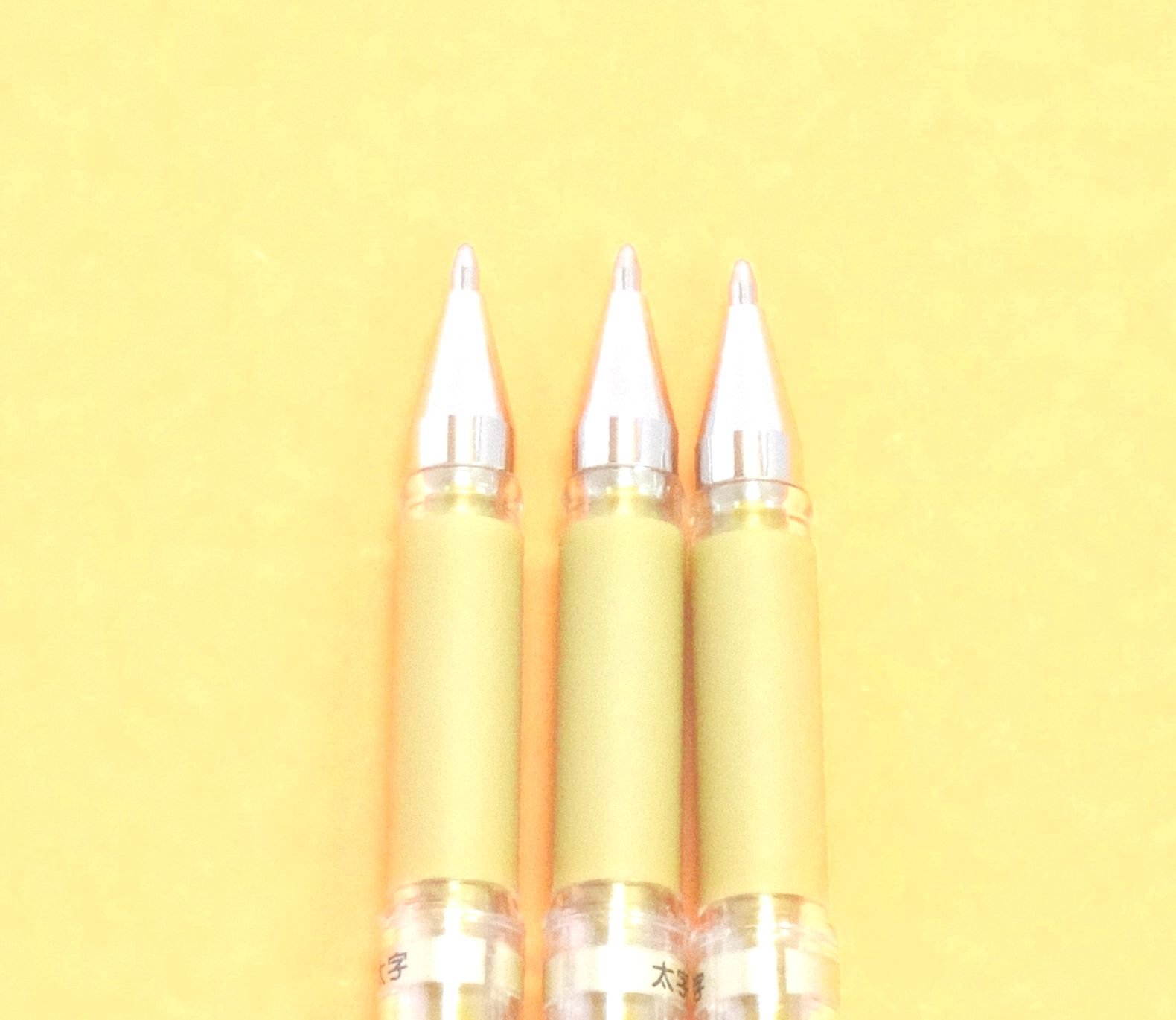 Uni-Ball Signo Broad Point Gel Impact Pen - 1.0mm Gold Ink Gel Pens (3-Pack) | Japan Import | Smooth Writing for Journals, Art Projects & Office Use