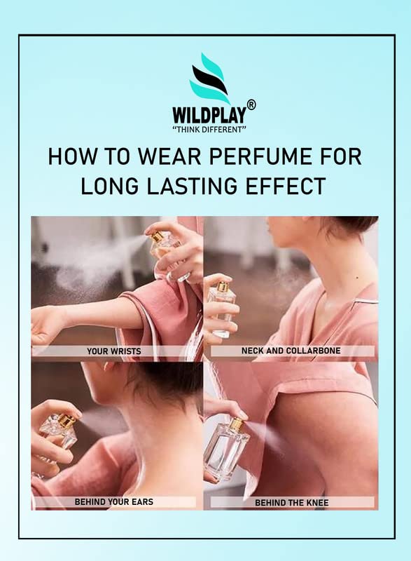 Wildplay Creative Talk 30ml Perfume Spray for Women - Long Lasting Floral Fragrance, Perfect for Daily Wear, Date Night & Special Occasions
