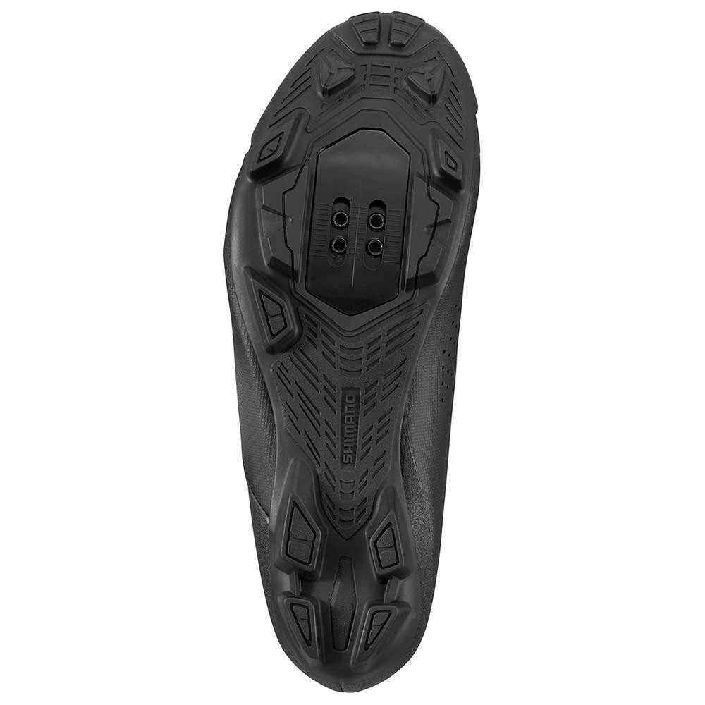 Shimano XC3W Women's Cycling Gravel Shoes - Breathable & Comfortable Road Bike Shoes for Women - Perfect for Gravel Riding, Commuting & Outdoor Adventures (Black)