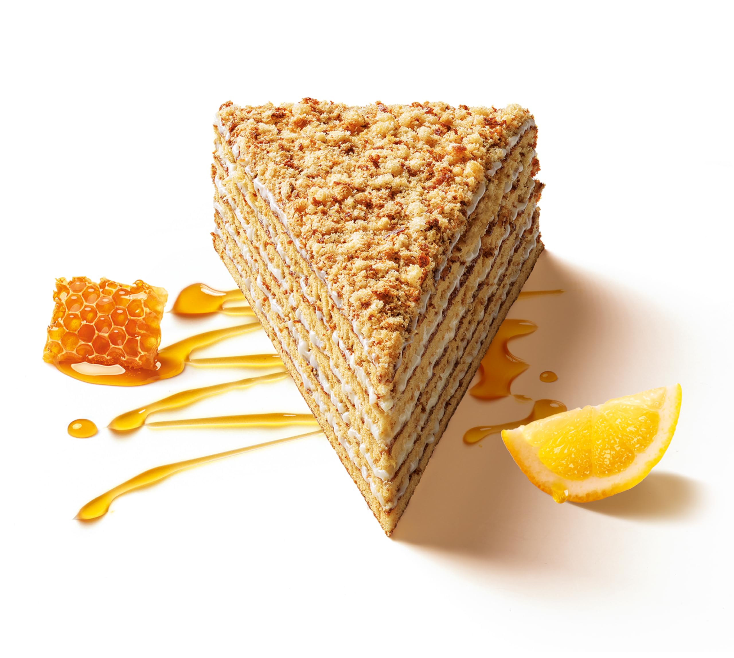 Marlenka Lemon Honey Cake - Authentic Czech Dessert for Holidays, Gifts & Special Occasions | Perfect for Afternoon Tea, Birthday Parties & Family Gatherings