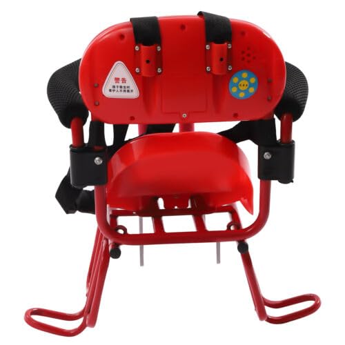 **Universal Rear Bike Seat for Kids & Toddlers - Safe & Comfortable Bicycle Child Carrier with Handrail, Footrest & Harness - Perfect for Family Rides & Outdoor Adventures**