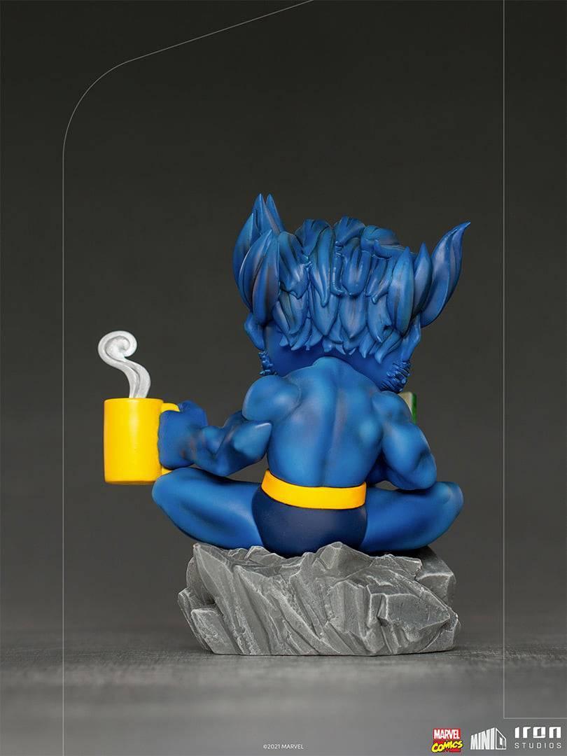 Iron Studios X-Men Beast MiniCo Collectible Figure - Perfect for Marvel Fans, Display & Comic Book Collections