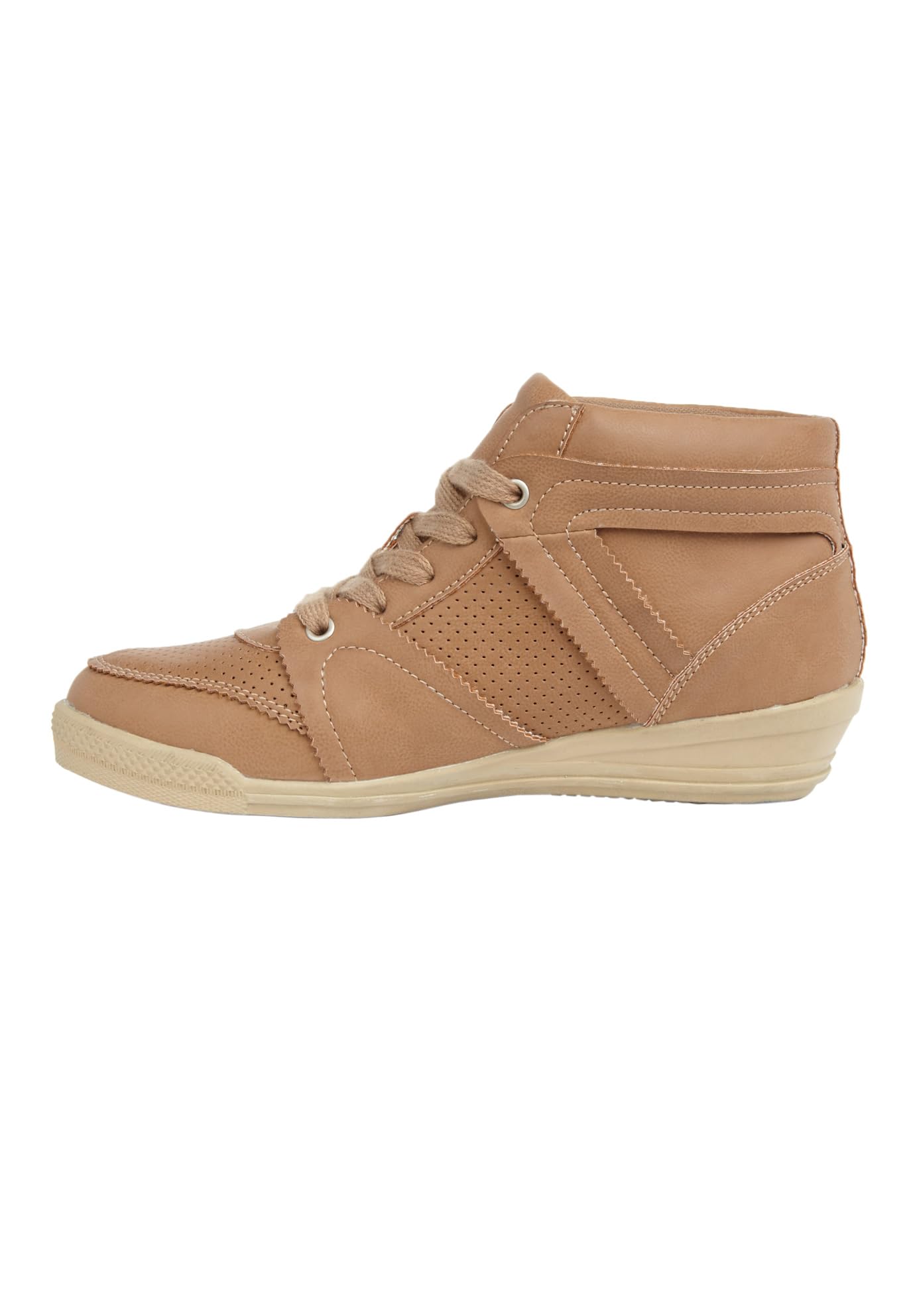 Comfortview Women's Wide Width The Honey Sneakers - Lightweight Walking Shoes for Women with Arch Support - Perfect for Running, Gym, Workout & Casual Wear