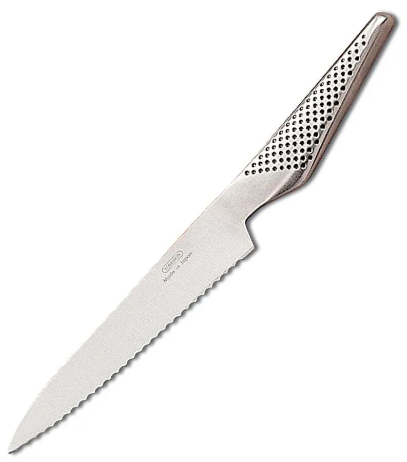 Premium Serrated Utility Knife - Heavy Duty Stainless Steel Blade with Safety Lock - Perfect for Camping, Hiking, Outdoor Adventures & DIY Projects