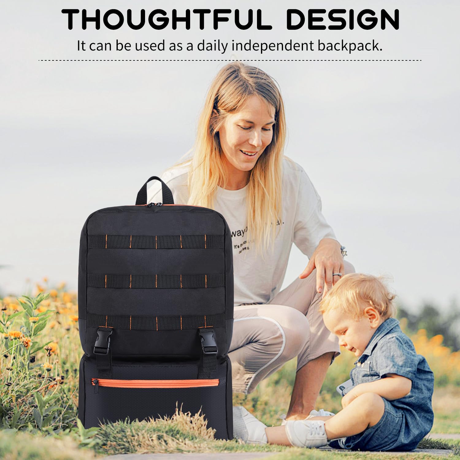 Best Baby Hiking Backpack Carrier - Adjustable & Lightweight Toddler Carrier with Waist Belt - Spacious Child Carrier for Outdoor Adventures, Hiking, Travel & Family Outings