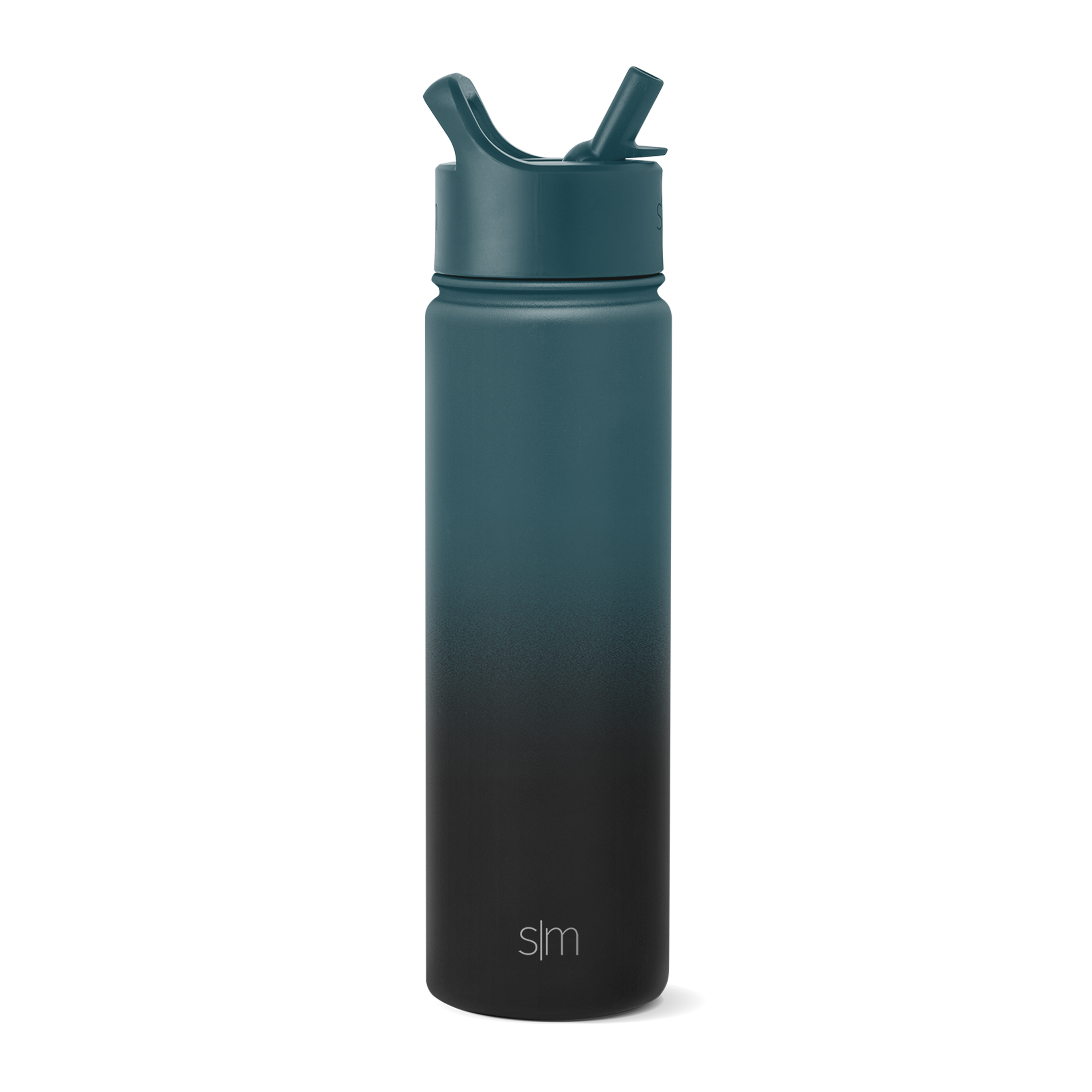 Summit Insulated Water Bottle with Straw Lid - Leakproof Stainless Steel Thermos for Hiking, Gym & Outdoor Activities