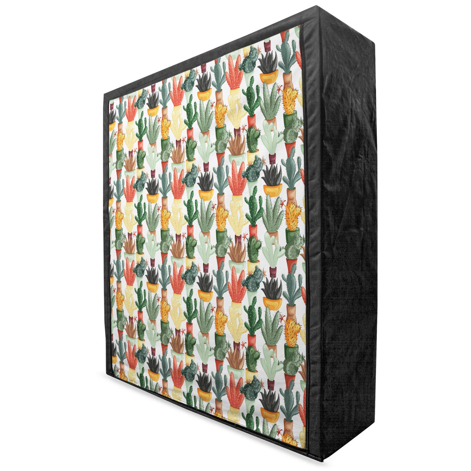 Ambesonne Cactus Portable Fabric Wardrobe - 59