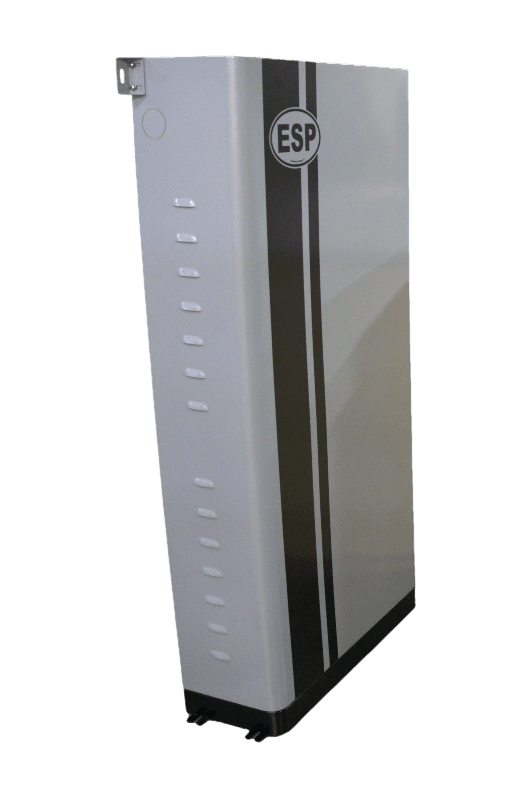 EndurEnergy 2 Slot Enclosed Battery Rack - Secure Storage for AA/AAA Batteries - Perfect for Home, Office, and Emergency Kits