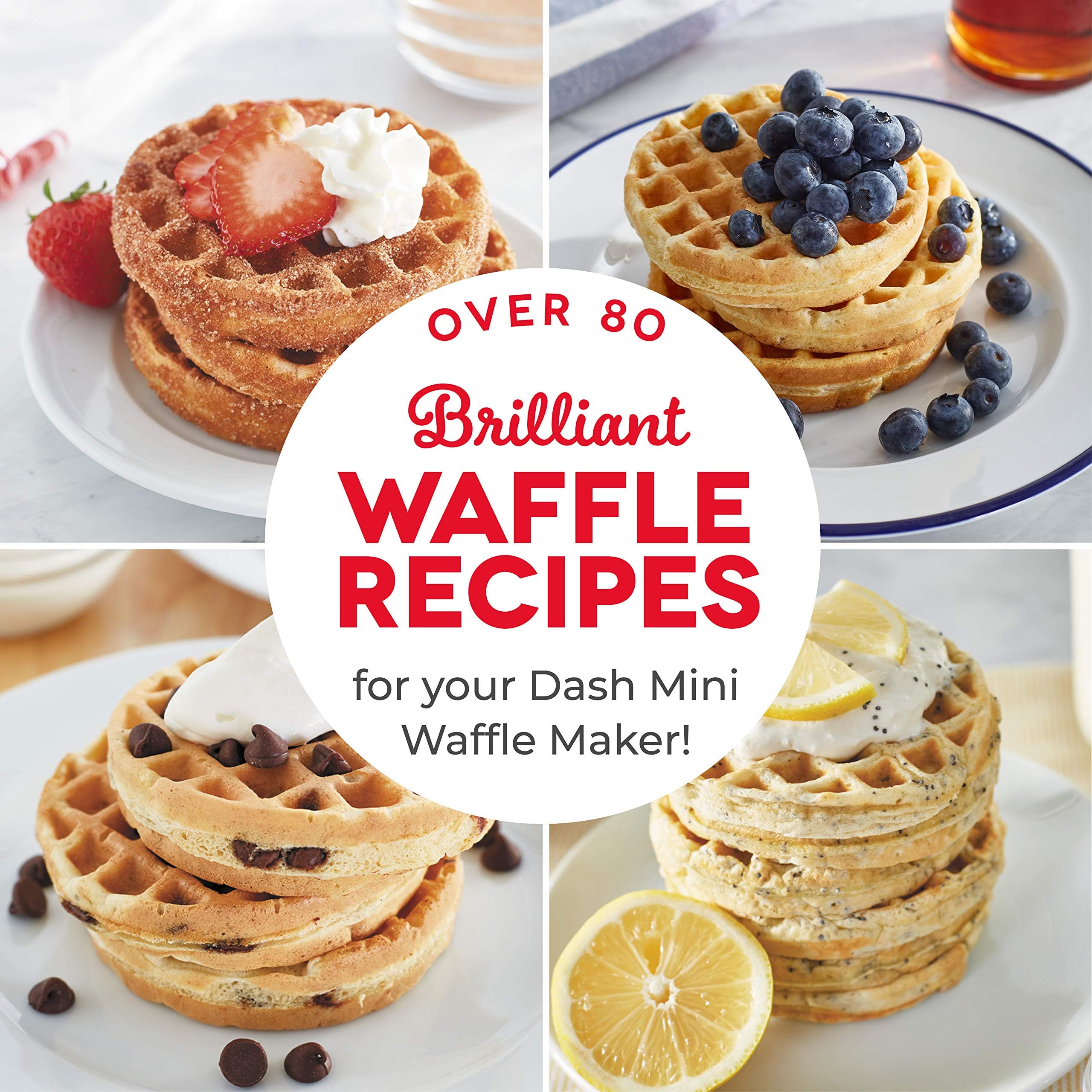 **DASH DMW001BK Mini Waffle Maker for Waffles, Hash Browns & Keto Chaffles – Includes Recipe Book – Perfect for Breakfast, Snacks & Low-Carb Diets**