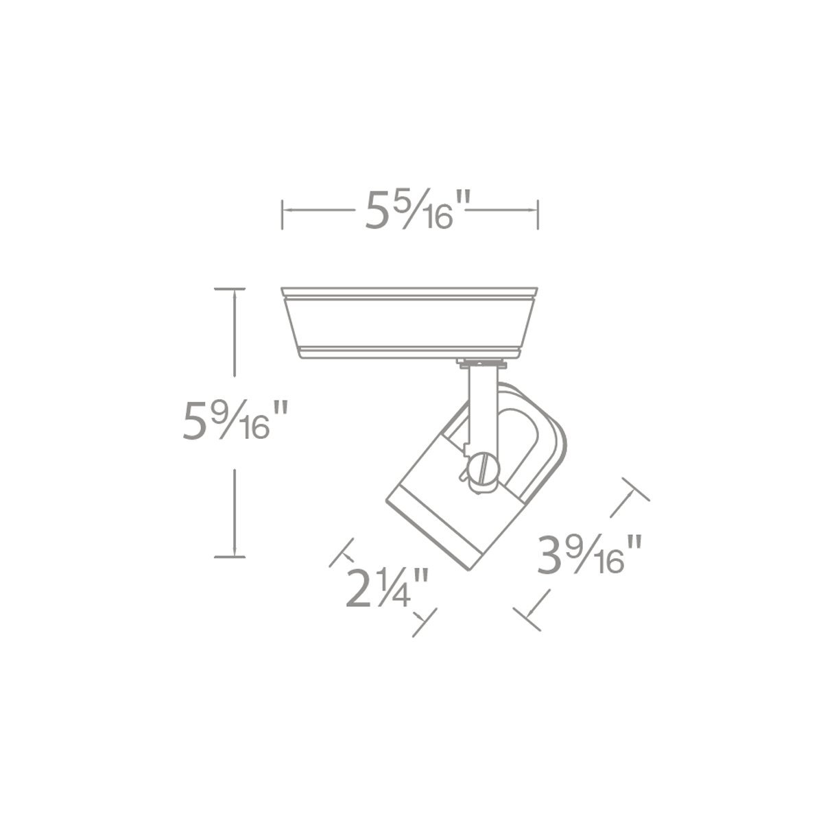 WAC Lighting J-LED160F-927-WT Energy Star Certified LED Track Light Fixture - White | Dimmable Commercial & Residential Lighting for Kitchens, Galleries & Retail Stores