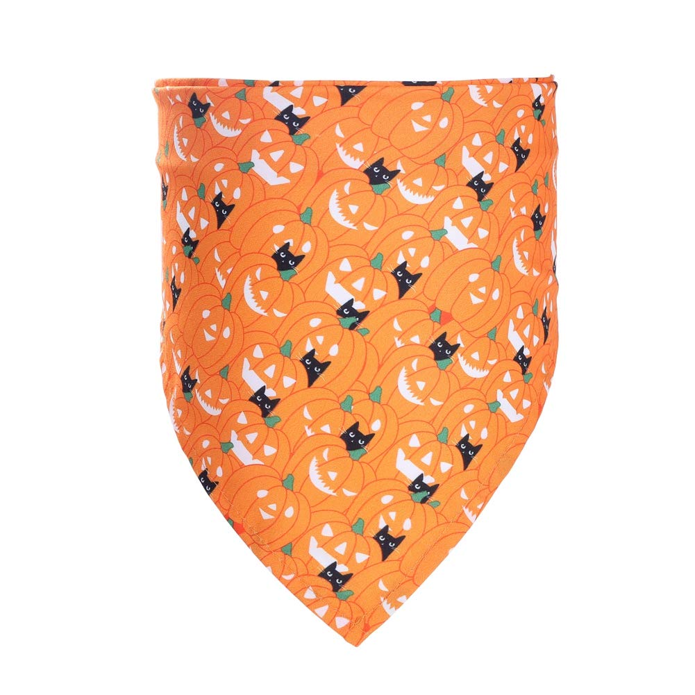 Halloween Dog Bandana - Washable Pet Scarf for Dogs, Great Gift for Pets
