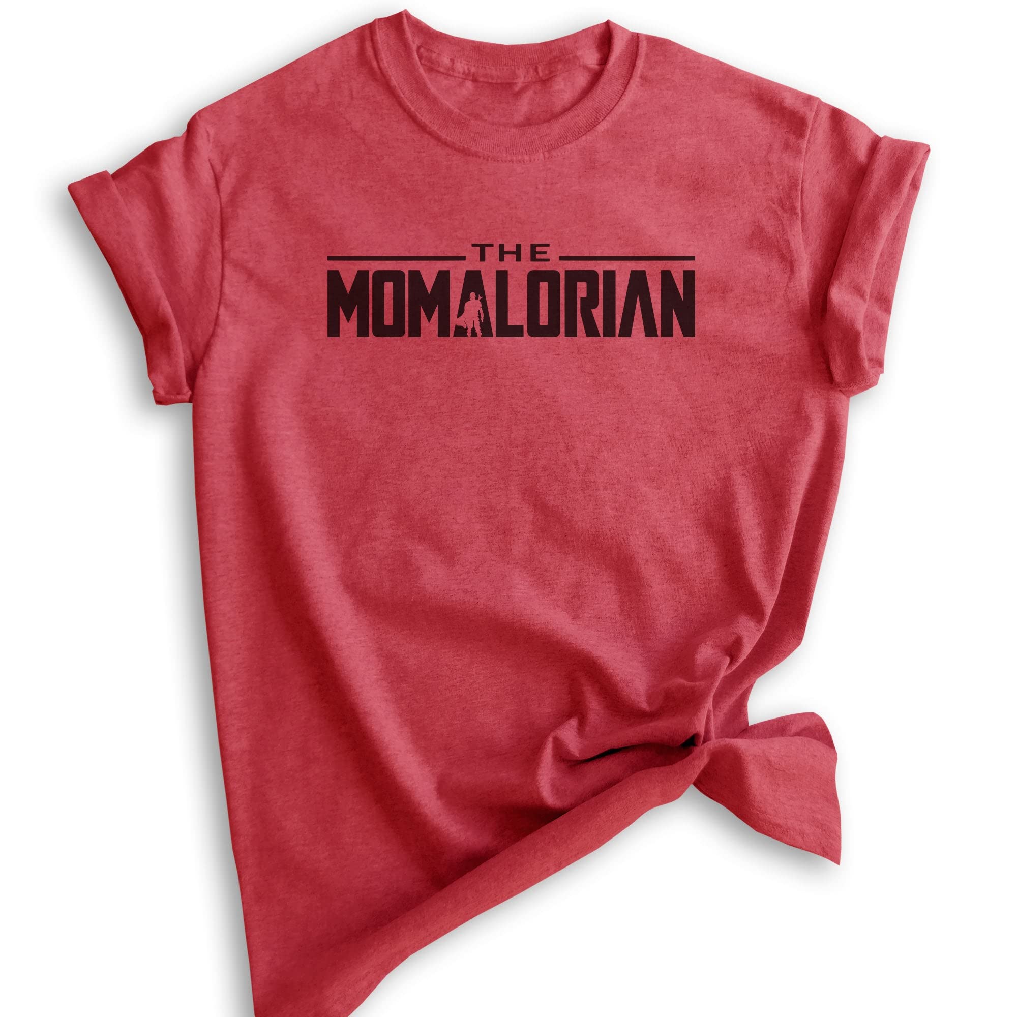 The Mandalorian Inspired Mom Shirt - Funny Star Wars T-Shirt for Women & Men - Cool Unisex Gift for Mothers Day - Perfect for Cosplay, Gifts & Everyday Wear