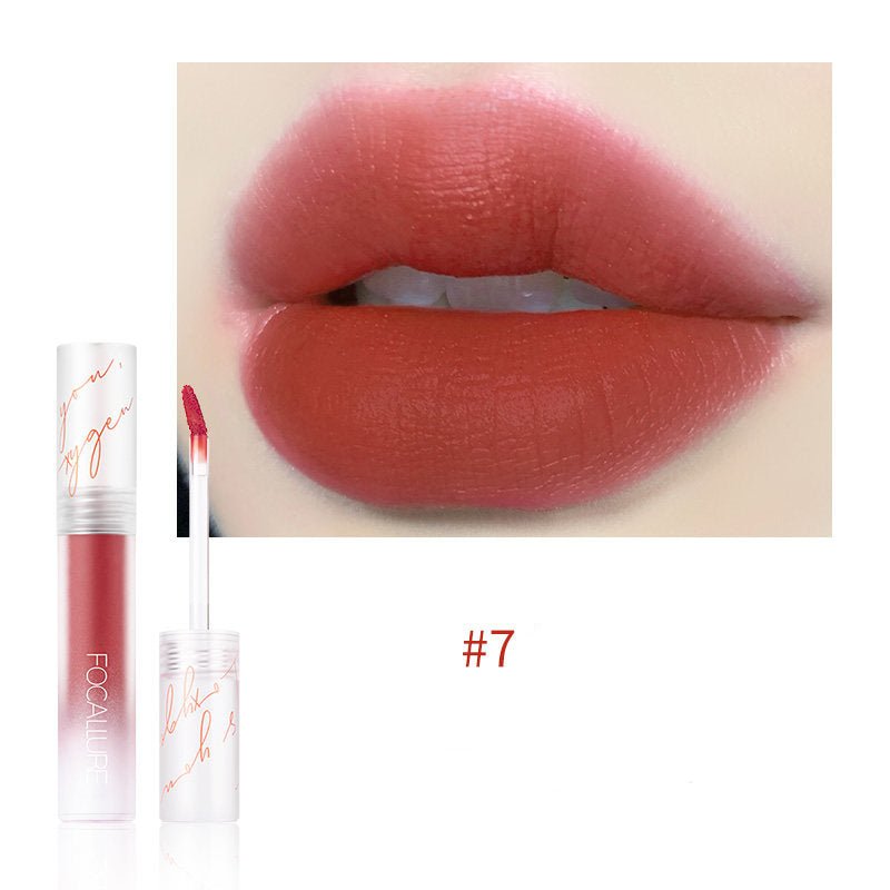 FOCALLURE Velvet Oxygen Lip Gloss - Hydrating Long Lasting Lipstick with Moisturizing Formula - Perfect for Daily Wear, Parties, and Special Occasions