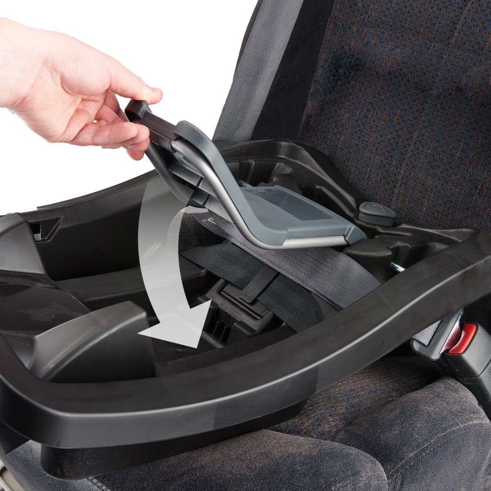 Evenflo Pivot Modular Travel System with LiteMax Infant Car Seat - Anti-Rebound Bar Safety Feature | Desert Tan Stroller & Car Seat Combo | Perfect for Newborns, Travel & Daily Use