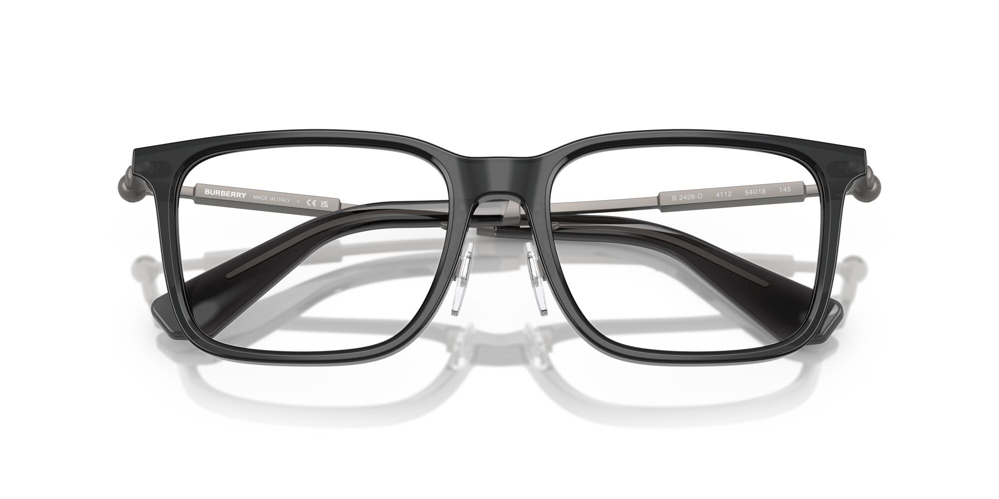 BURBERRY 0BE2426D 4112 5418 Designer Eyeglass Frames - Stylish & Lightweight for Women & Men | Perfect for Reading, Work & Fashion Accessories