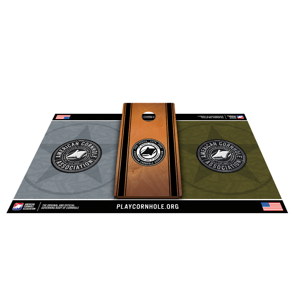 Premium Professional Cornhole Pitch Pads - Regulation Size Bean Bag Toss Game Accessories for Outdoor Parties, Tailgating & Backyard Fun