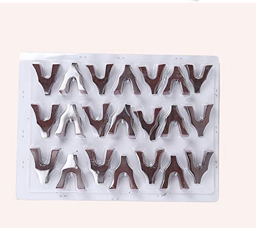 Professional Guzheng Bridges - Set of 21 Ceramic String Supports for Chinese Zither | Perfect for Guzheng Maintenance, Replacement & Performance Enhancement
