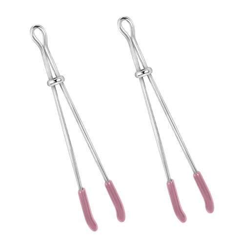 Silver, Pink Tip