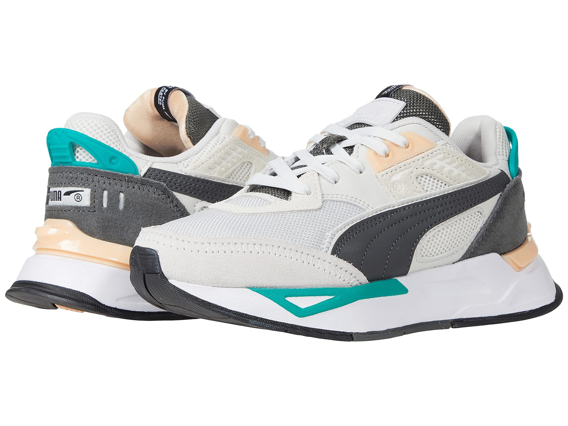 PUMA Mirage Sport Remix Big Kids' Running Shoes - Lightweight Athletic Sneakers for Boys & Girls - Perfect for School, Training & Casual Wear