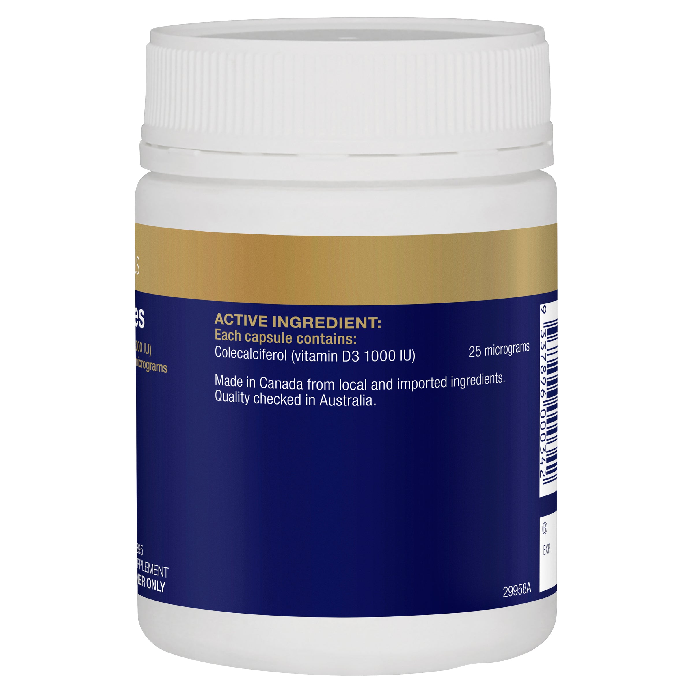 BioCeuticals Vitamin D3 5000 IU Softgel Capsules - Immune & Bone Health Support - Ideal for Adults with Low Sun Exposure or Vitamin D Deficiency