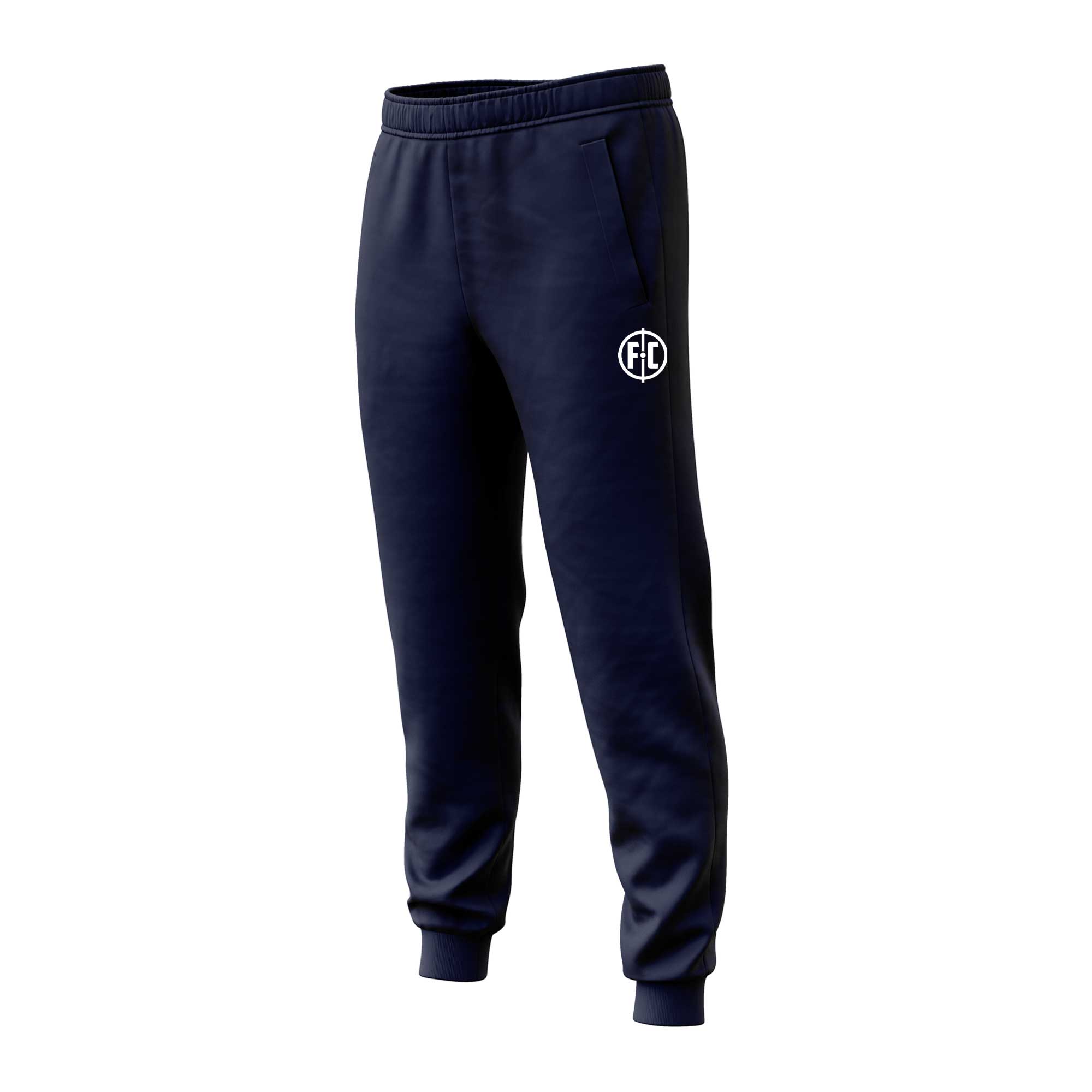 Porirua City FC Club Fitted Soccer Pants - Men's Athletic Training Pants for Football, Running & Casual Wear