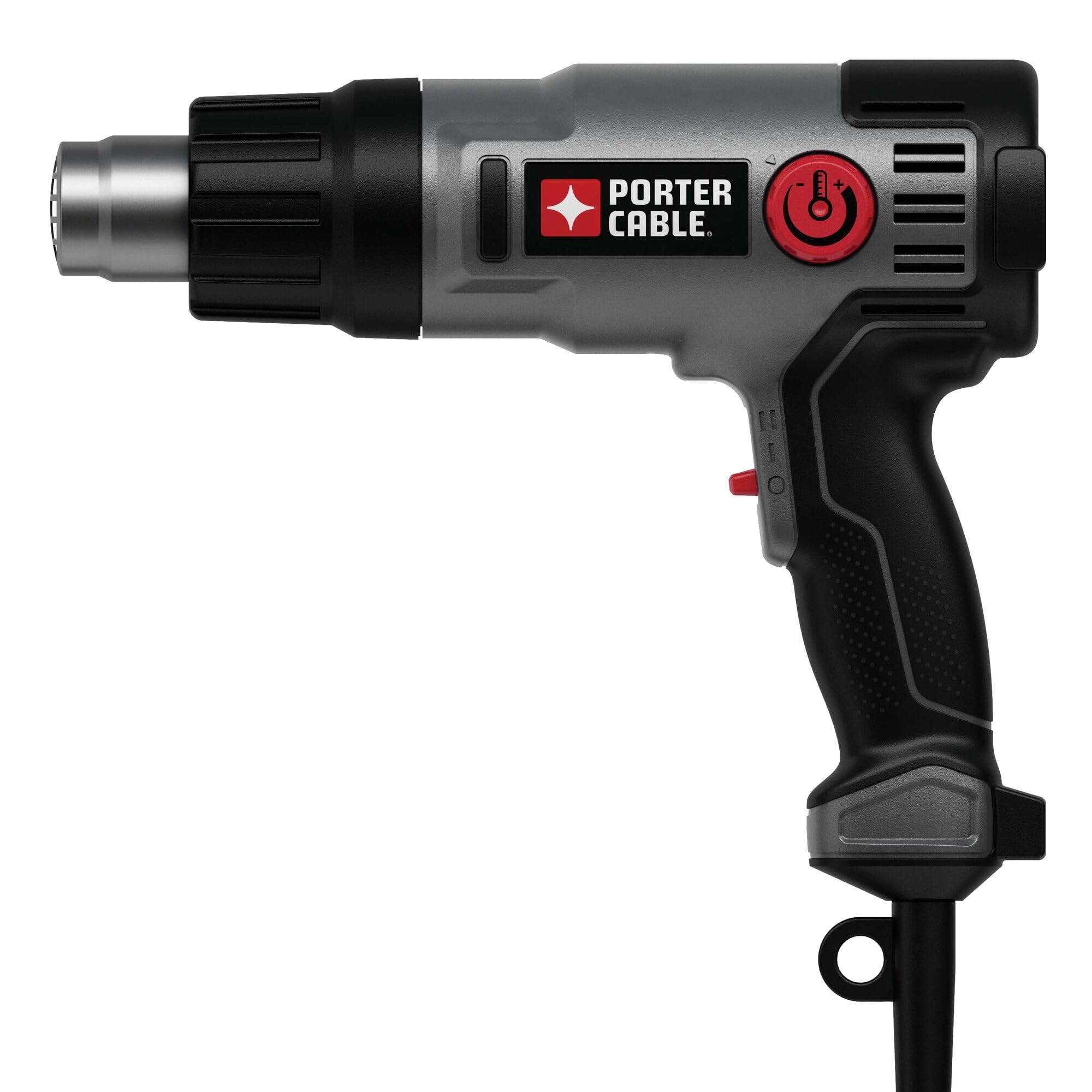 PORTER-CABLE 1500W Dual Temperature Heat Gun - PC1500HG Electric Hot Air Tool for DIY, Crafting, Shrink Wrapping & Paint Removal | Heavy Duty Corded Design for Home Improvement Projects