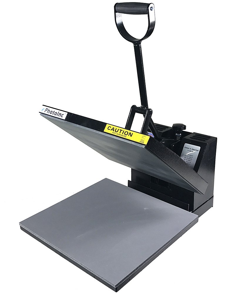 ePhotoInc 15x15 Inch T-Shirt Heat Press Machine for Sublimation & Transfers - Perfect for DIY T-Shirt Printing, Custom Apparel & Small Business Use