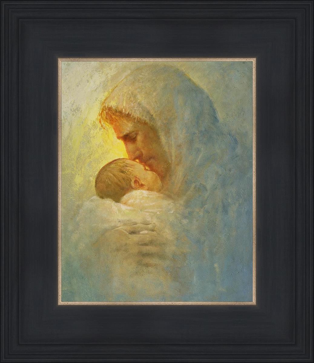 Abba By Yongsung Kim - Premium Christian Wall Art for Home & Church Decor | Inspirational Bible Verse Canvas Painting for Living Room, Bedroom & Office