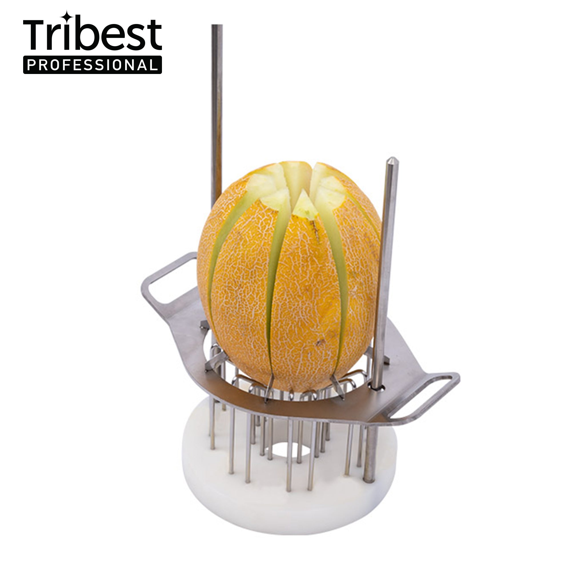 Cancan® Small Melon Baller - Stainless Steel Fruit Scoop Tool for Perfect Melon Balls, Watermelon, Cantaloupe, Honeydew - Ideal for Fruit Salads, Party Platters & Summer BBQs