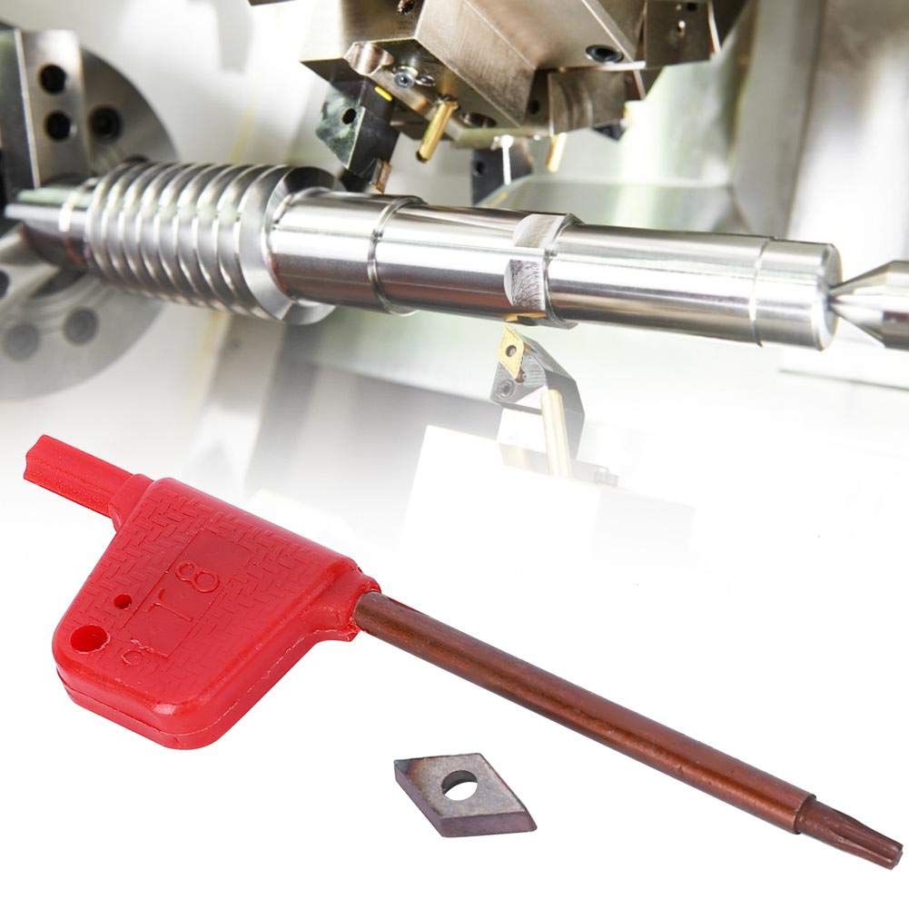 DCMT0702 Lathe Turning Tool Bar with Replacement Blades - High Precision Boring Bar for Finishing & Semi-Finishing Cast Iron | Ideal for Metalworking, CNC Machining & Industrial Lathe Operations