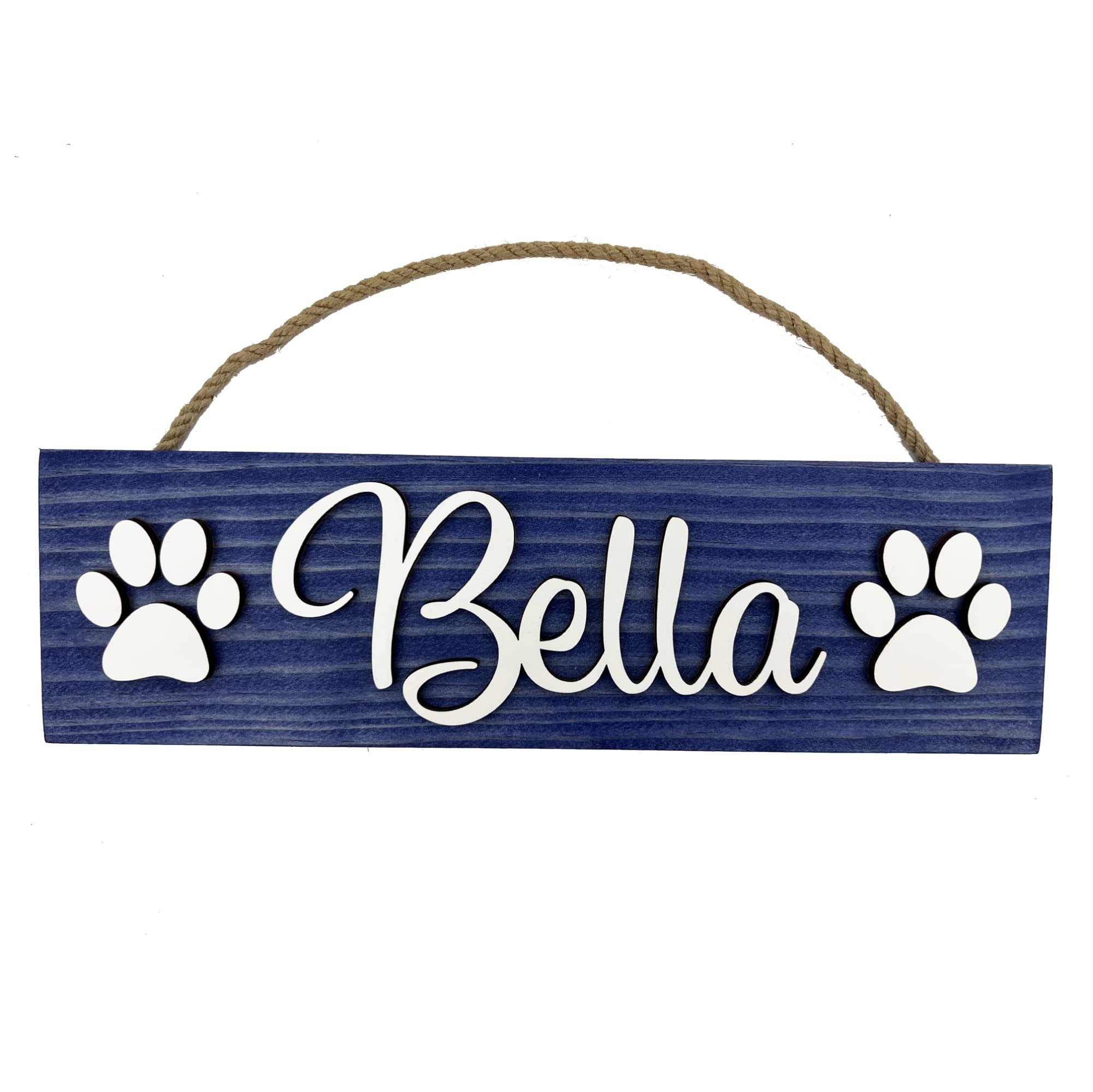 Custom 3D Pet Name Sign - Personalized Dog & Cat Name Plaque for Home Decor - Perfect for Pet Lovers & Gift Giving