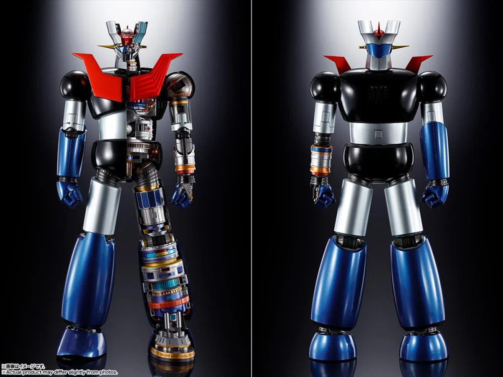 Bandai DX Soul of Chogokin Mazinger Z 50th Anniversary Edition - Premium Collectible Action Figure for Anime Fans & Model Kit Enthusiasts - Perfect for Display, Gifts & Nostalgic Collections