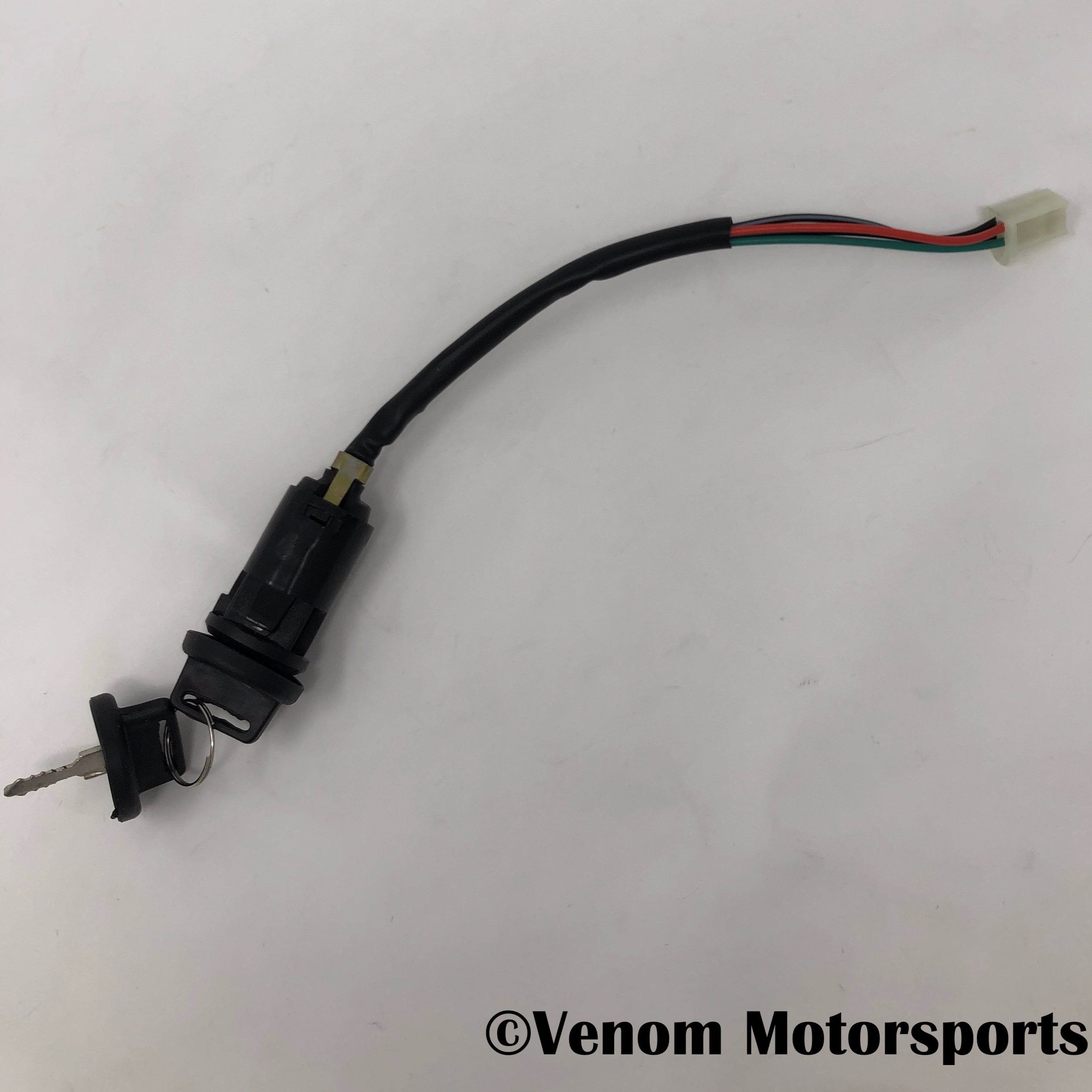 Grizzly 125cc ATV Key Ignition Set (12501A 160701A) - Replacement Ignition Switch for ATV, Dirt Bike & UTV - Perfect for Off-Road Adventures & Trail Riding