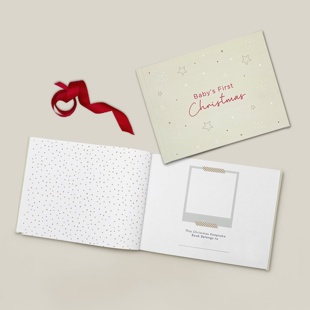 Baby's First Christmas Keepsake Journal - Memory Book for Newborn's Holiday Memories - Perfect for Parents to Document Baby's First Christmas Experience